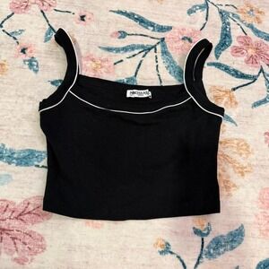 Black Princess‎ Polly crop top size 6